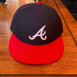 New Era Atlanta Braves Authentic 59FIFTY Fitted Cap